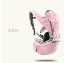 Load image into Gallery viewer, AIEBAO Ergonomic Baby Carrier Infant Kid Baby Hipseat Sling Front Facing Kangaroo Baby Wrap Carrier for Baby Travel 0-18 Months